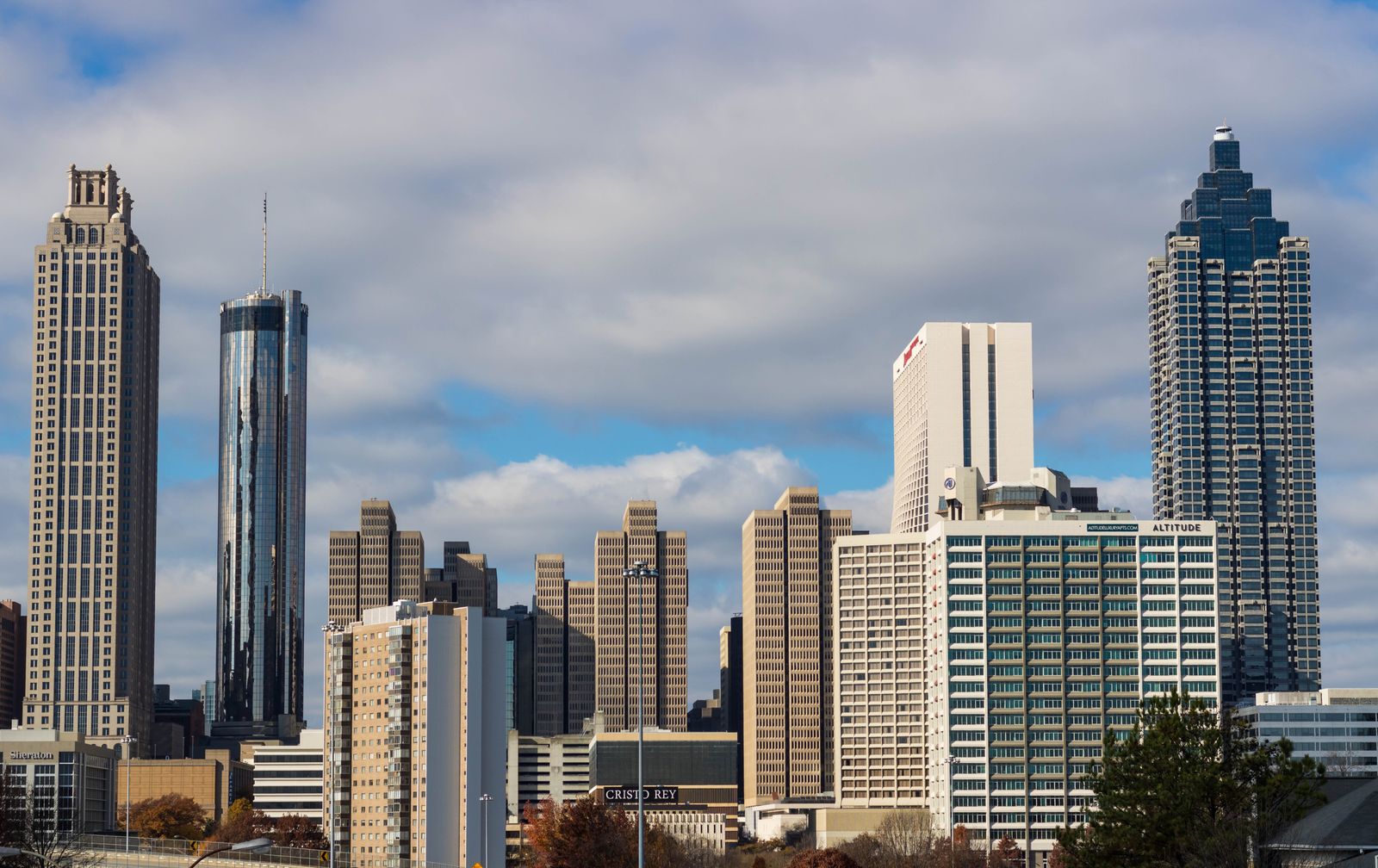 The Atlanta skyline