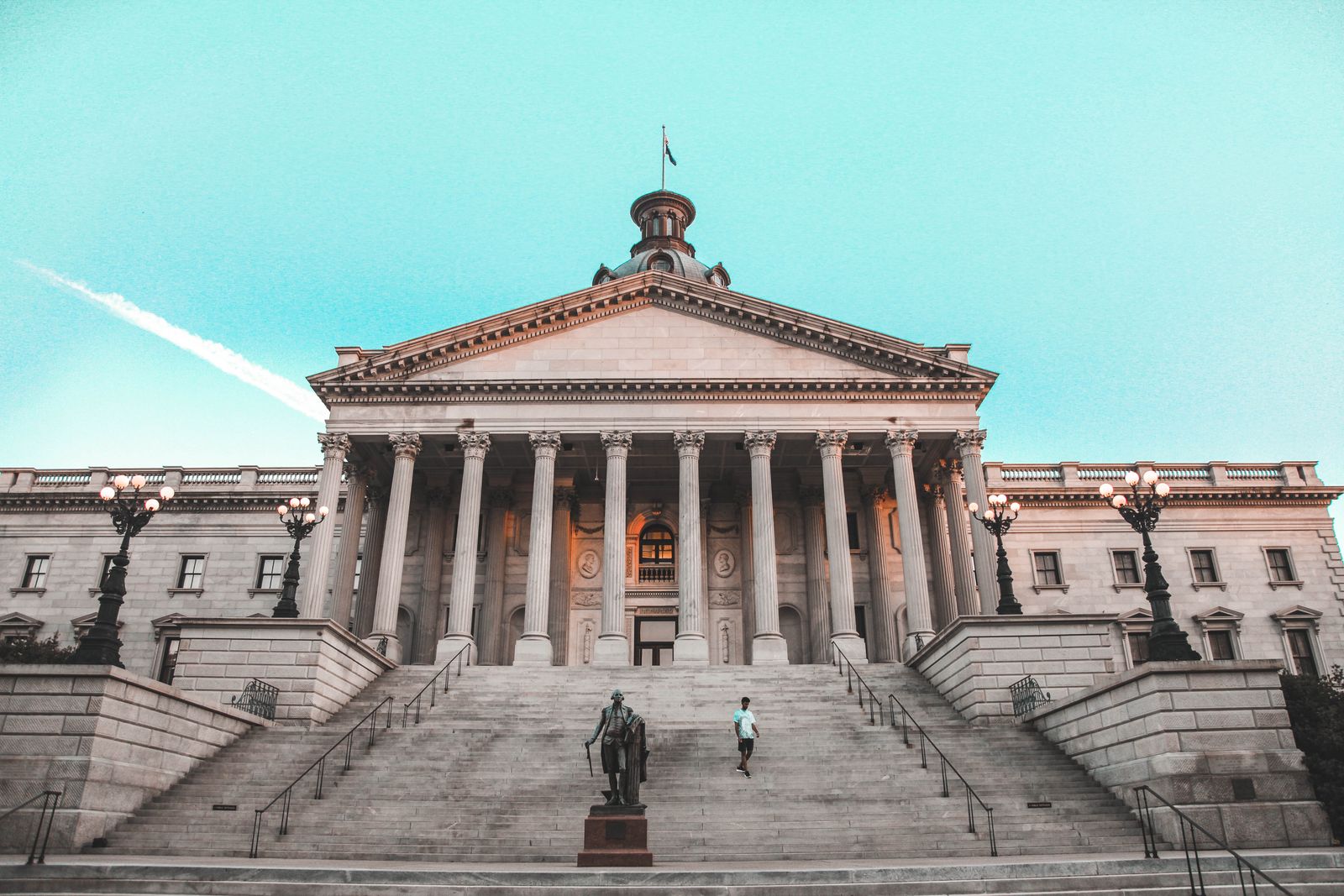 The South Carolina State House in Columbia